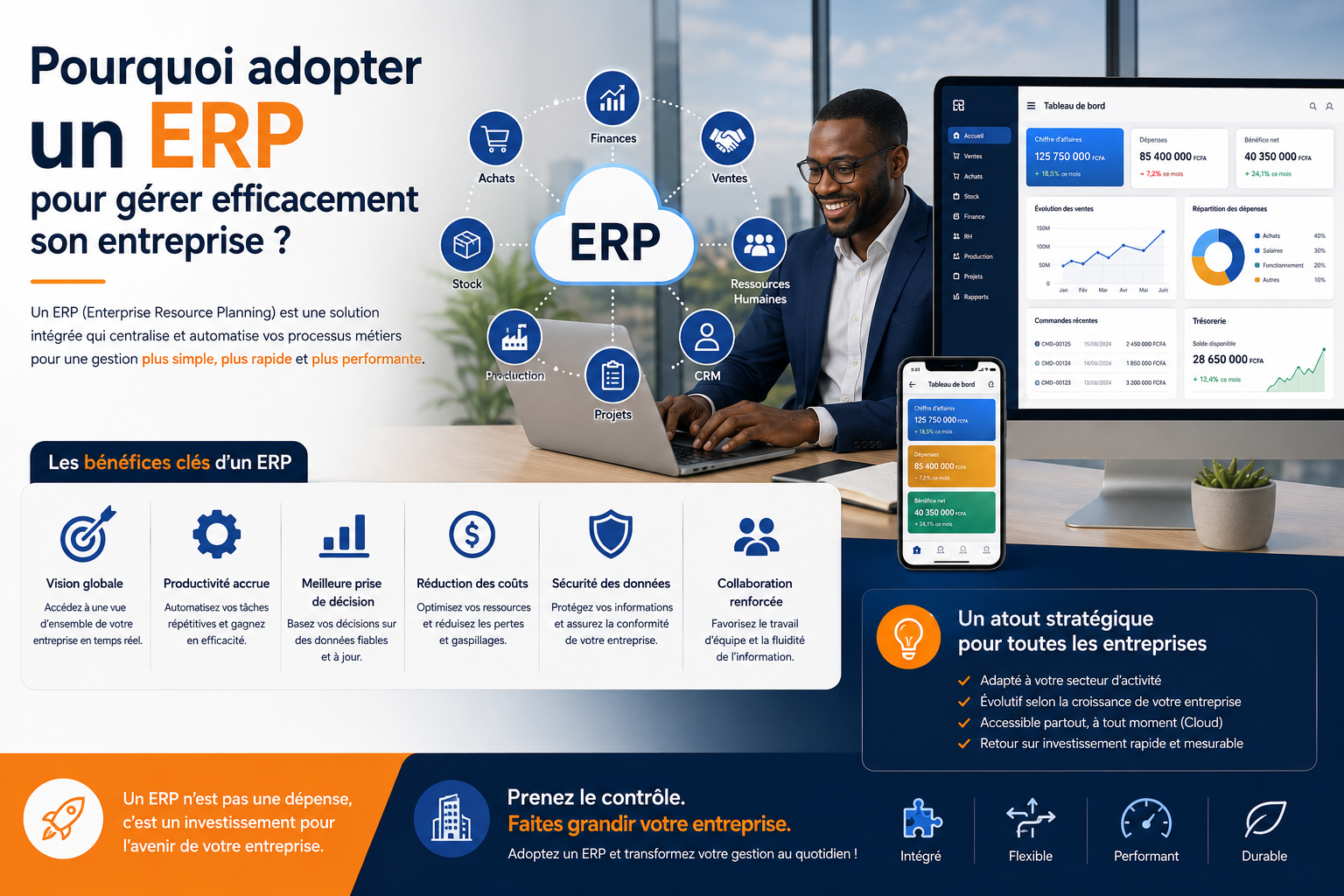 Pourquoi adopter un ERP pour gérer efficacement son entreprise
